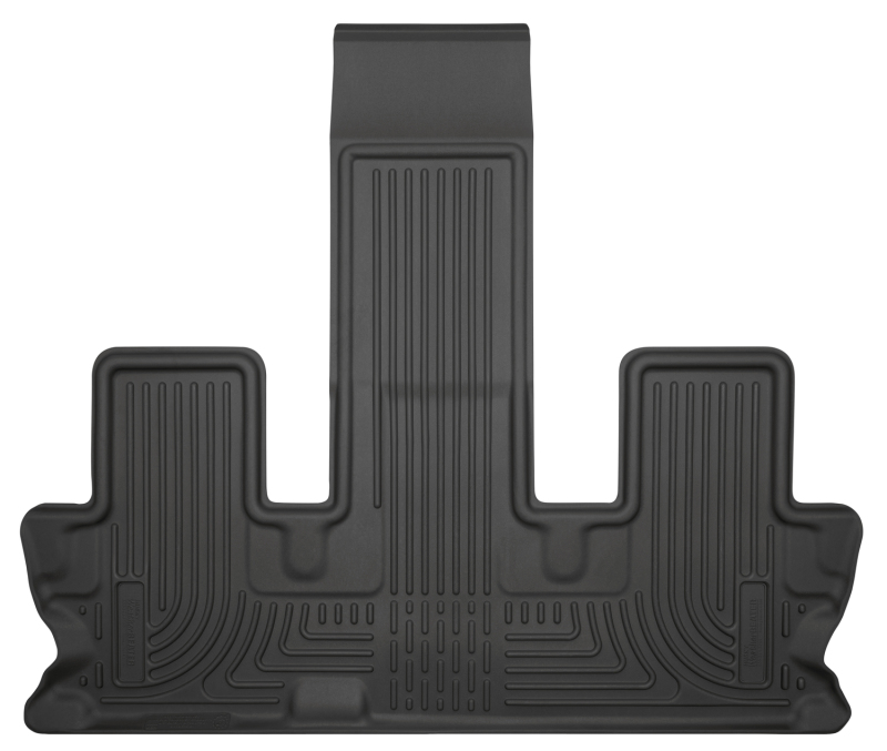 Toyota Highlander Floor Mat - Rear - Husky Liners - WeatherBeater - Black - `14-`27